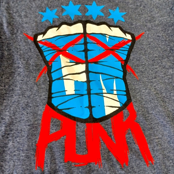 Gildan Other - CM Punk gray t-shirt